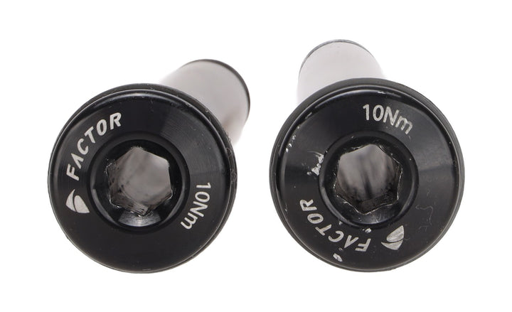 Factor Alloy Thru-Axle Set 100/142mm Front/Rear Disc Gravel Road OSTRO VAM O2 LS