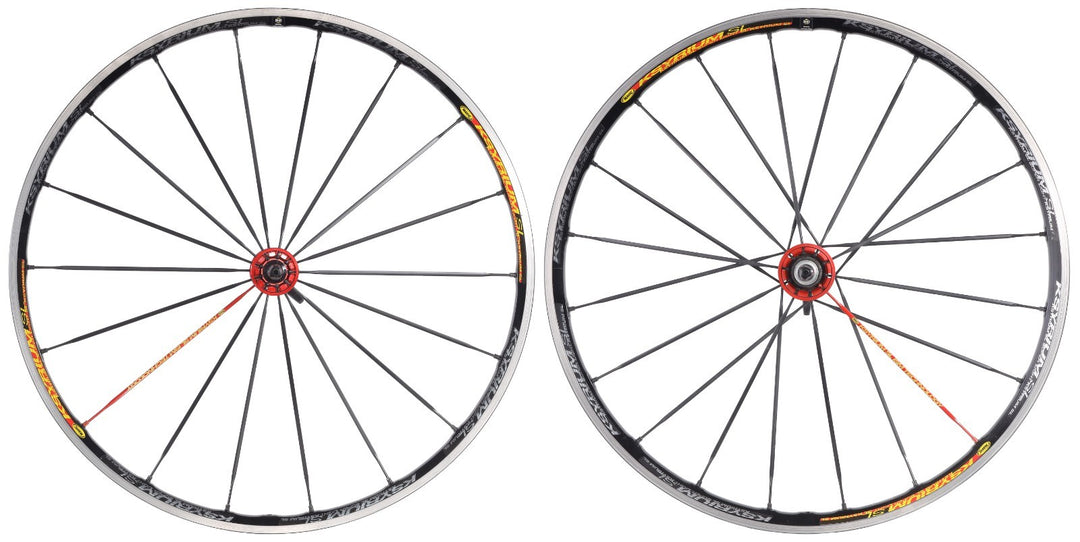 Mavic Ksyrium SL Alloy Clincher Road Bike Wheelset 700c Shimano 11 Spd Carbon QR