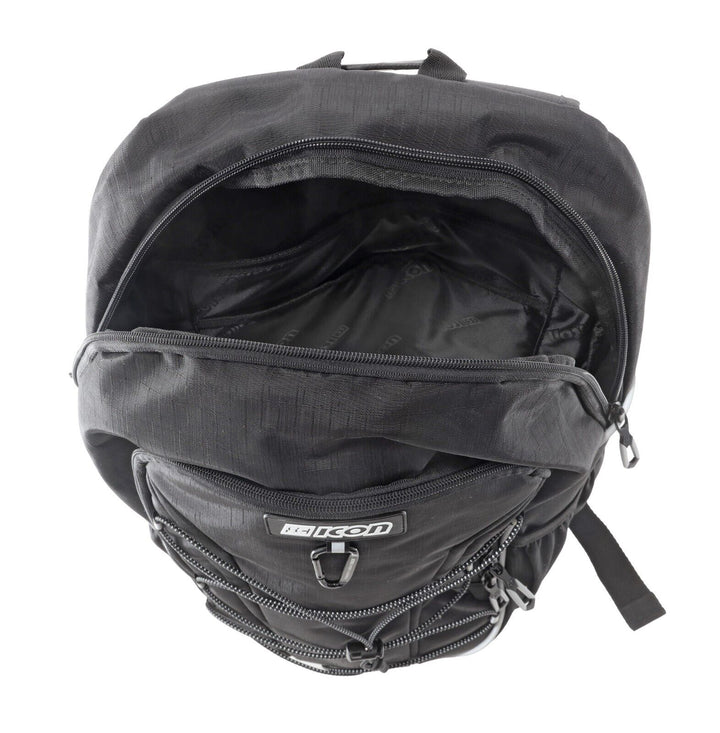 SciCon Sports 25L Backpack BLACK Laptop Carry-On Daypack Commuter Cycling Travel