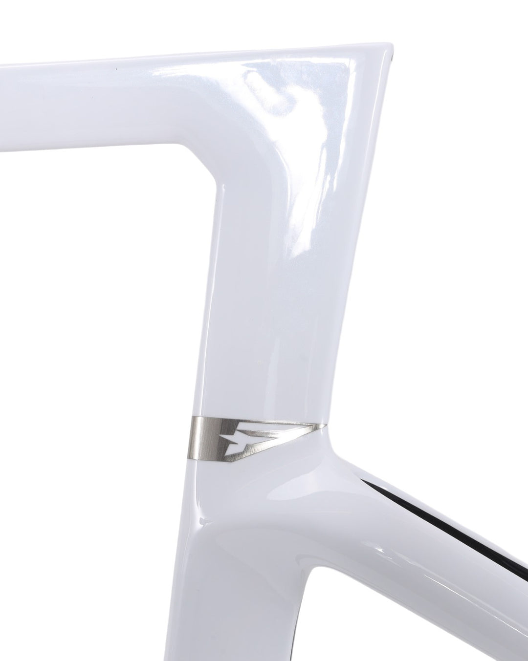 Pinarello Dogma F Disc Carbon Road Bike Frameset 54cm Crystal White Italy 2023