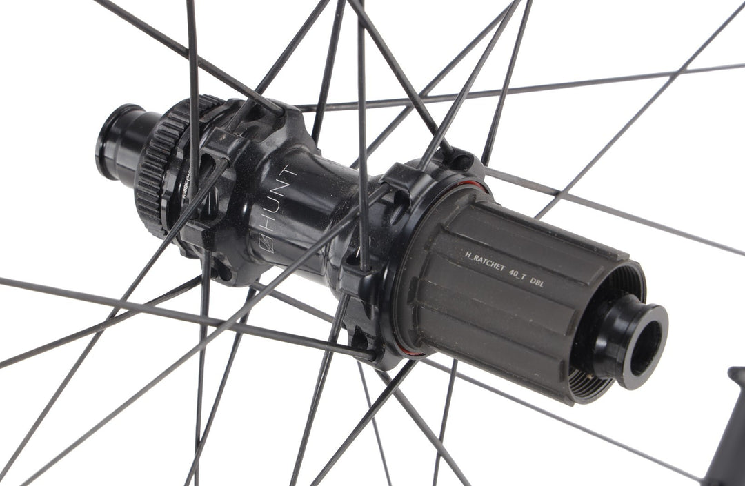 HUNT 46 Aerodynamicist Carbon Disc Tubeless REAR Road Wheel CL Shimano 11s 700c