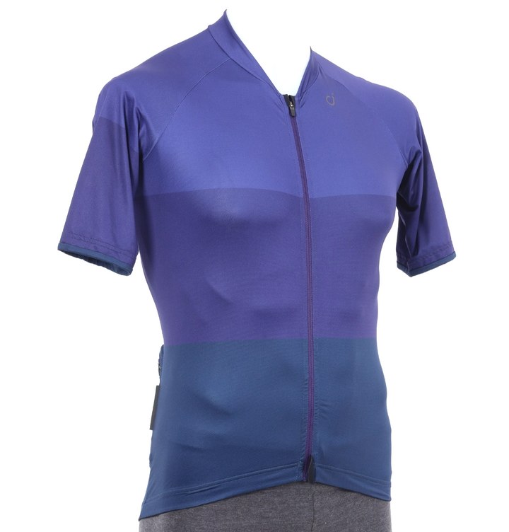 Velocio Tricolor SE Short Sleeve Cycling Jersey Men MEDIUM Purple Road Bike