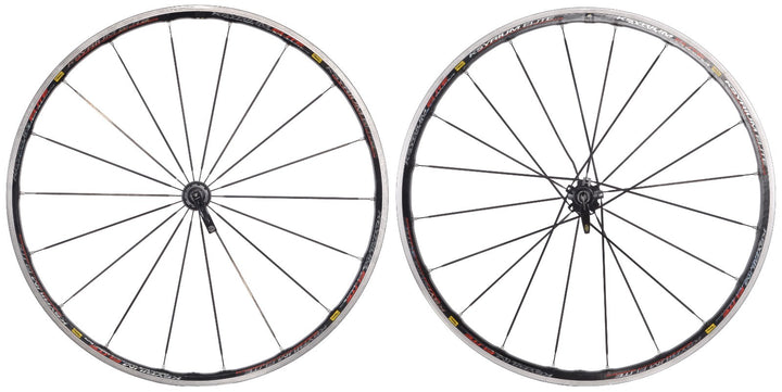 Mavic Ksyrium Elite Alloy Road Bike Clincher Wheelset 11 Spd Shimano 700c Rim QR