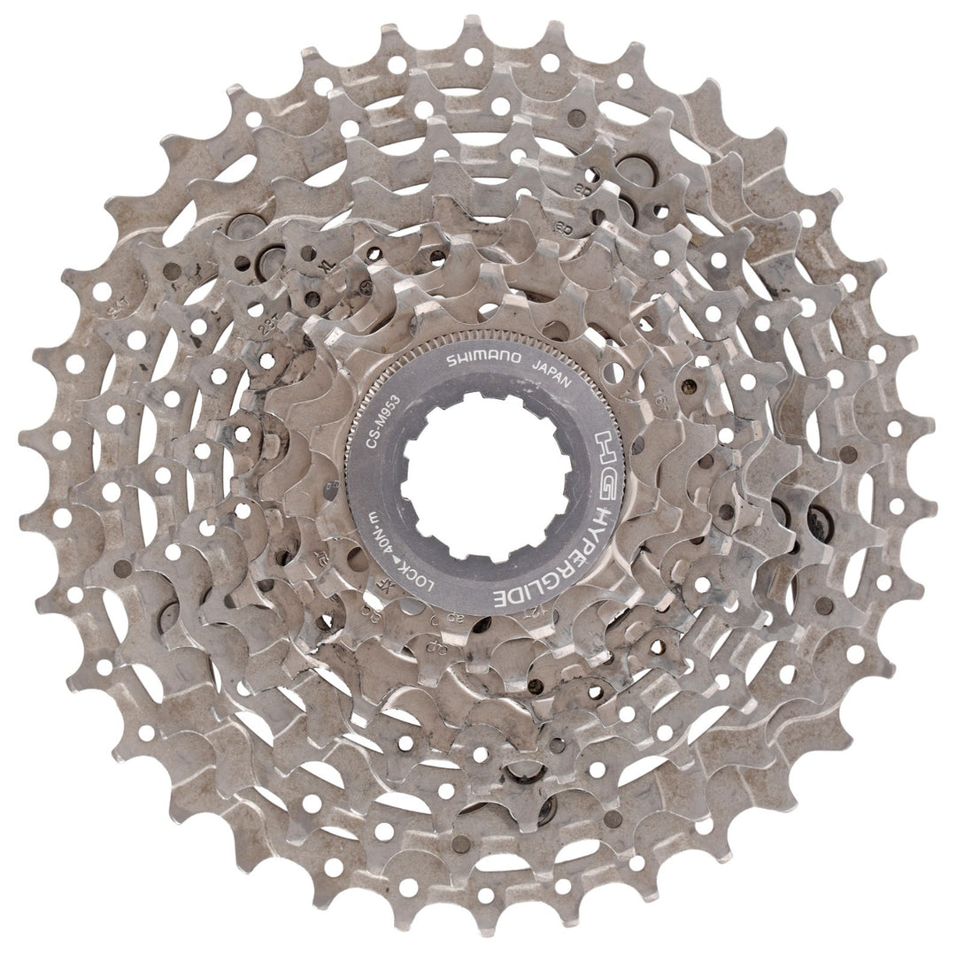 Shimano XTR CS-M953 Mountain Bike 9 Speed Cassette 12-34T Type-AP HG Titanium XC