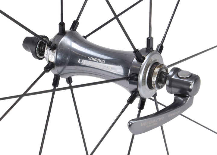 Shimano Ultegra WH-6600 Alloy Road Bike 10 Spd Wheelset 700c Rim Brake QR Cross