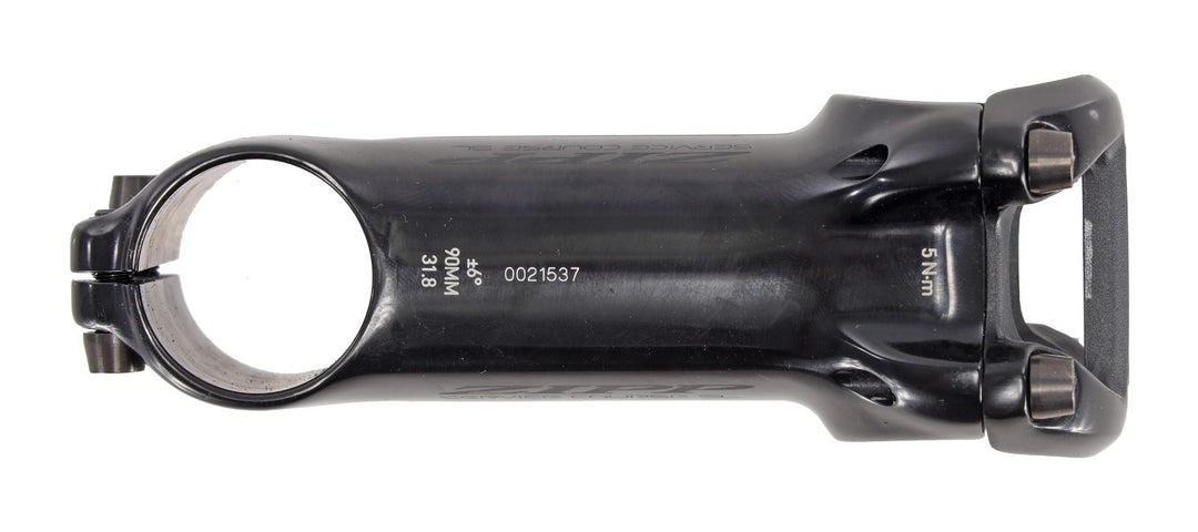 Zipp Service Course SL Alloy Road Bike Stem 31.8 x 90mm 6º BLACK 1-1/8" Gravel