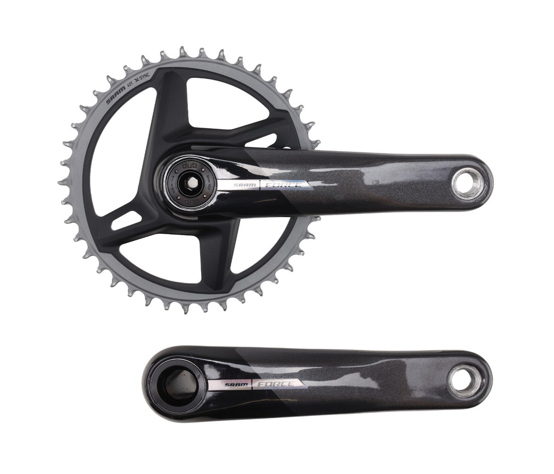 SRAM Force D2 AXS 1x 12s Carbon Gravel/CX Crankset 172.5mm 42T DUB Wide