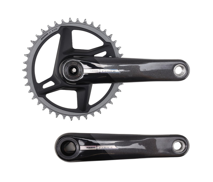 SRAM Force D2 AXS 1x 12s Carbon Gravel/CX Crankset 172.5mm 42T DUB Wide