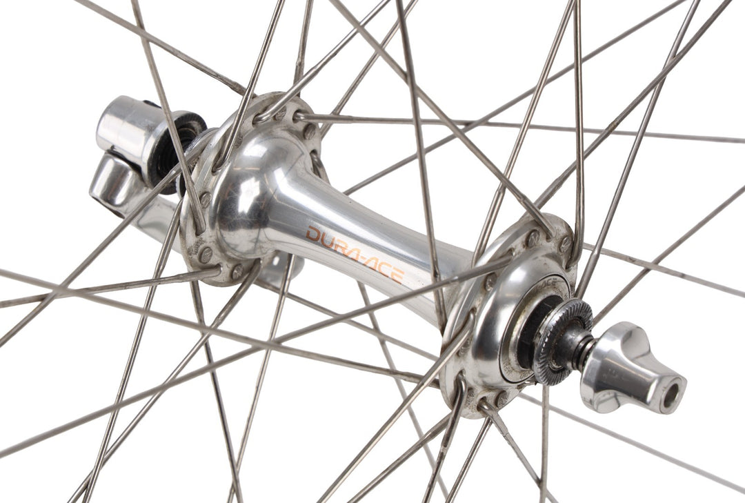 Mavic Open Pro Dura-Ace 7700 Alloy Clincher Road Bike 10 Sp Wheelset 700c Rim QR
