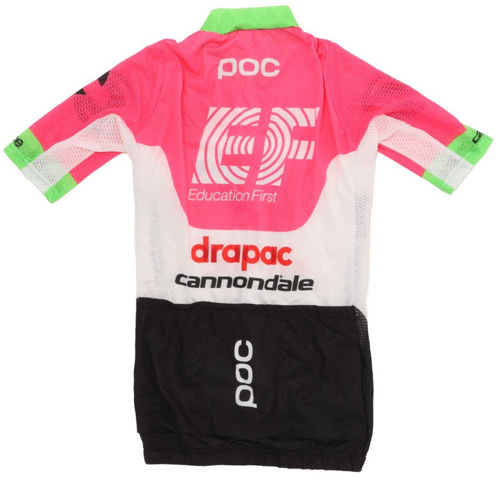 POC EF Education First Drapac Pro Team SS Cycling Kit Men Size1/2 Bibs LS Jacket