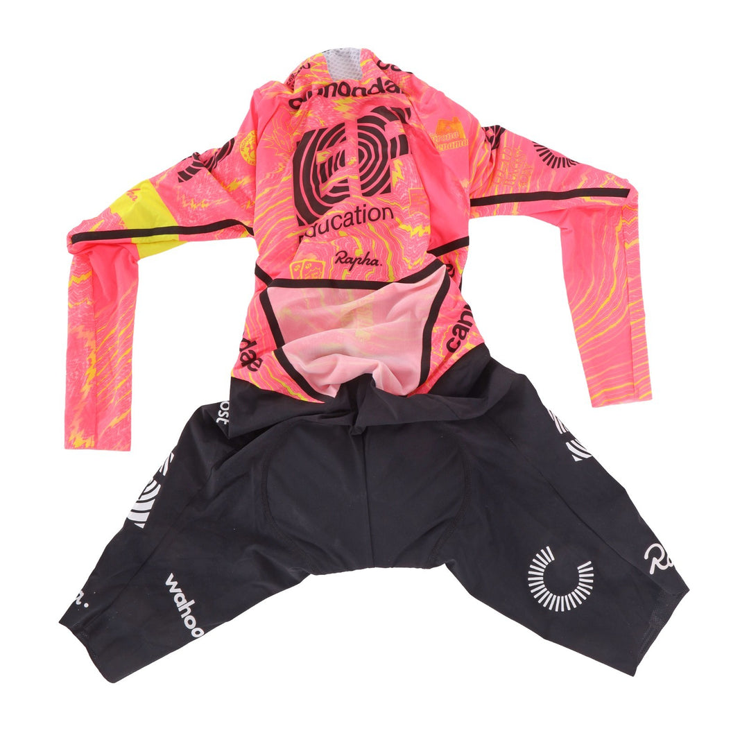 Rapha EF Cannondale Pro Team Women Long Slv Speedsuit w/ Shoe Covers wahoo Road
