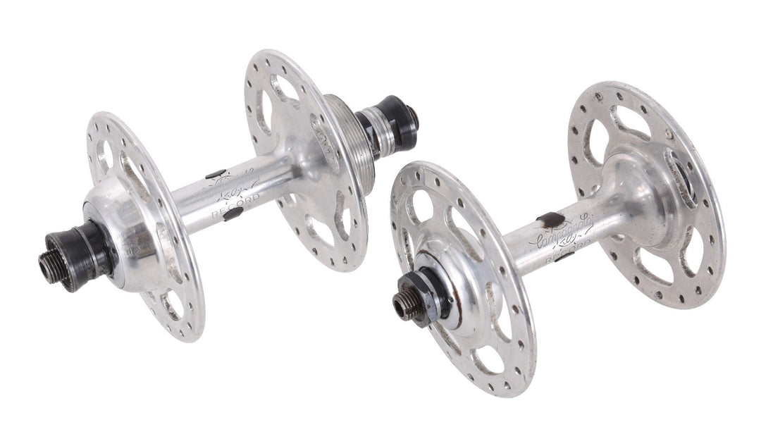Campagnolo Record 36H High Flange Hub Set 100/120mm Front/Rear Road Bike Vintage