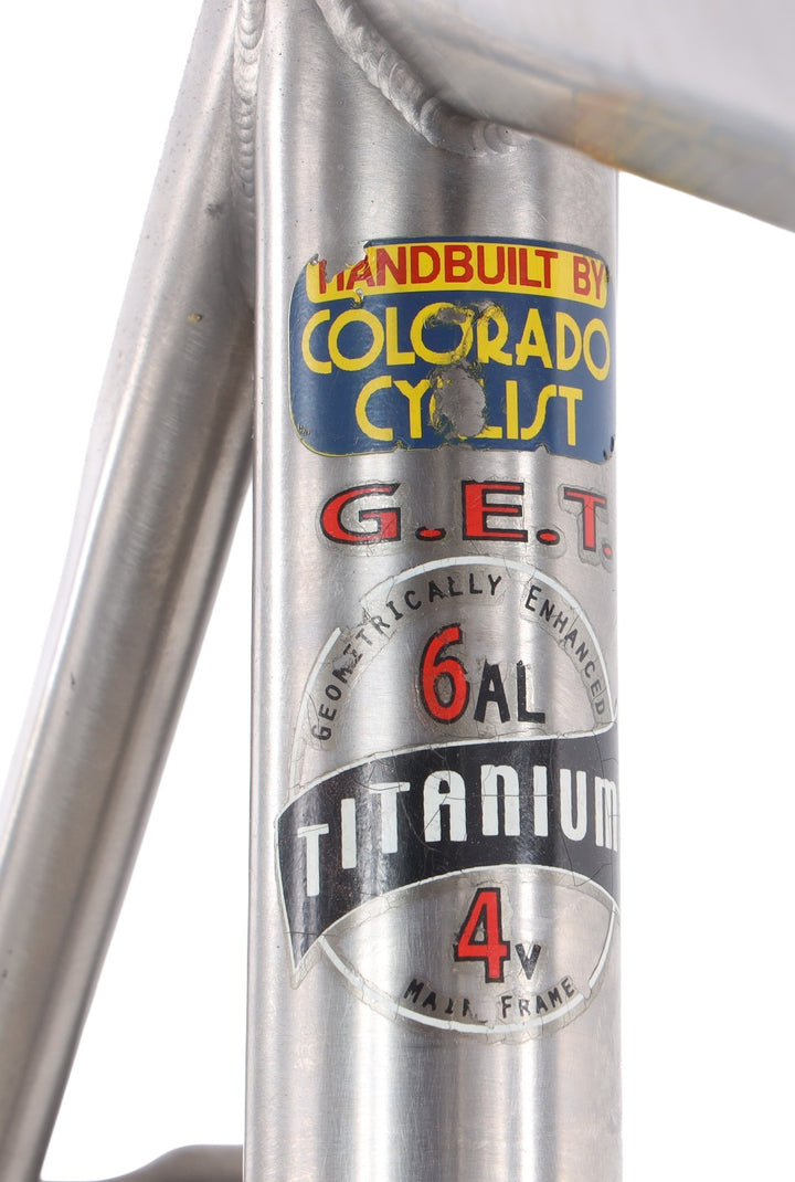 Litespeed Vortex Titanium Road Bike Frameset 55cm QR 700c USA Made 6Al/4V 2004