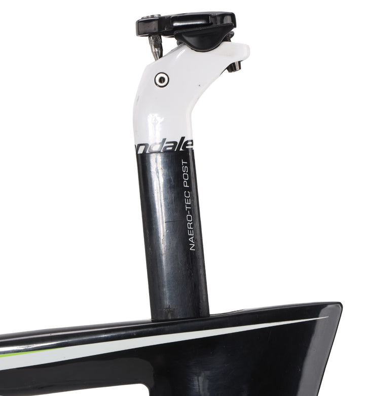 Cannondale Slice RS Carbon TT Bike Frameset 54cm BLK/GRN 700c Rim 2014 FOR PARTS
