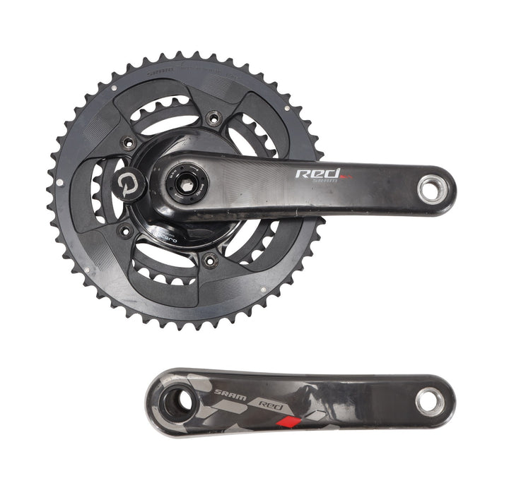 SRAM RED eTap Power Meter 2x 11s Carbon Road Bike Crankset 172.5mm 50/34T BB30
