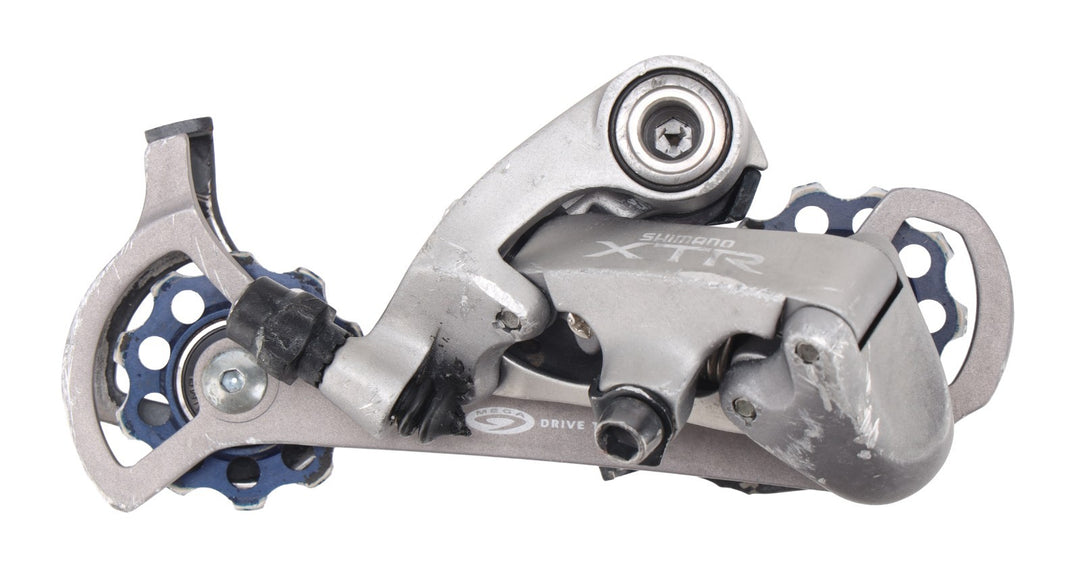 Shimano XTR RD-M952 9 Spd Mountain Bike Rear Derailleur Med Cage 34T Max Vintage