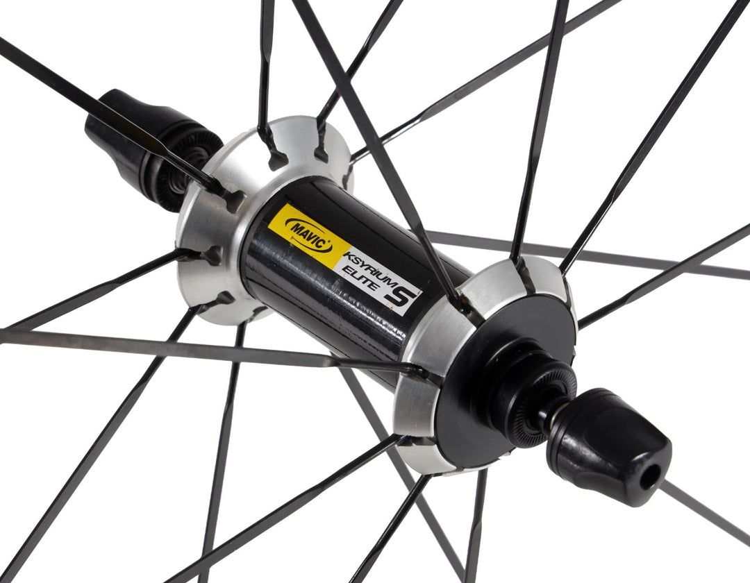 Mavic Ksyrium Elite S Alloy Clincher Road Wheelset 700c Shimano 11 QR Rim Yksion