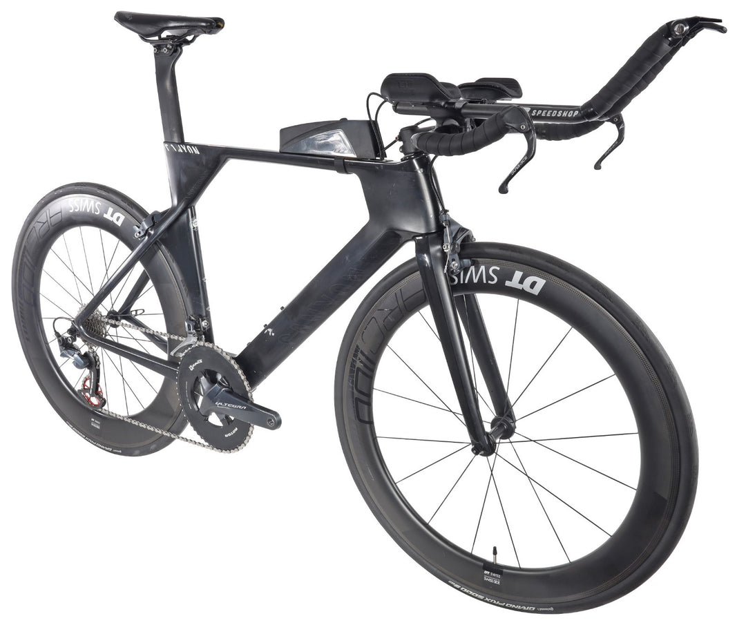 Canyon Speedmax CF 2x 11 Sp Carbon Triathlon TT Bike MEDIUM Shimano CeramicSpeed