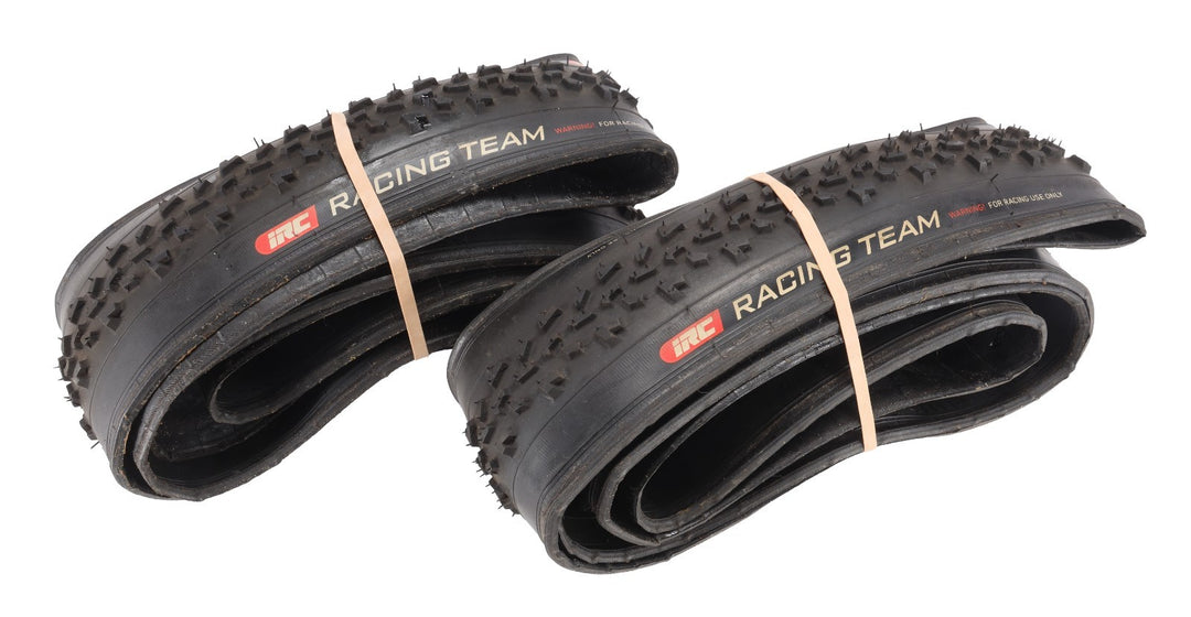 IRC Racing Team Cyclocross Bike Tubeless Tires 700x 33c 1 PAIR Black Race Gravel