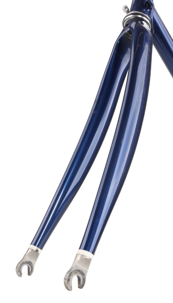 Serotta CSI Steel Road Bike Frameset 60cm Carbon Fork BLUE 700c Record USA Made