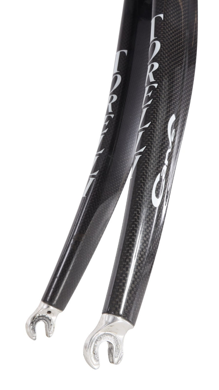 Torelli Corsa Strada Steel Road Bike Frameset 55cm Carbon Fork Green 700c Italy