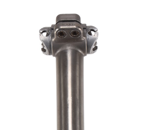 Moots Titanium Road Bike Seatpost 27.2 x 340mm 0mm Setback 7 x 7mm Rail Vintage