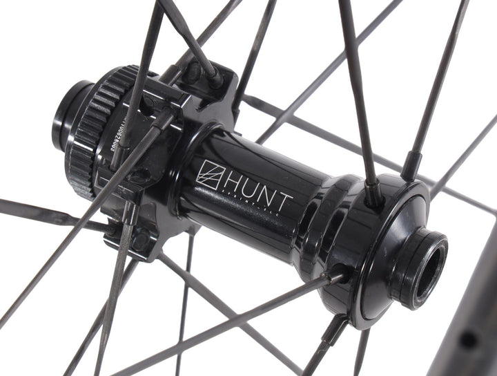 HUNT 44 Aerodynamicist UD Carbon Spoke Disc Tubeless FRONT Road Wheel 700c EZO
