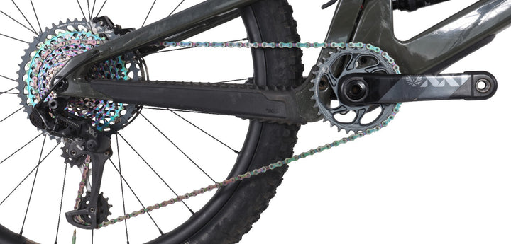 Santa Cruz Bronson CC XX1 Carbon Mtn Bike 1x 12s SM Moss/Blue MX Fox SRAM 2022