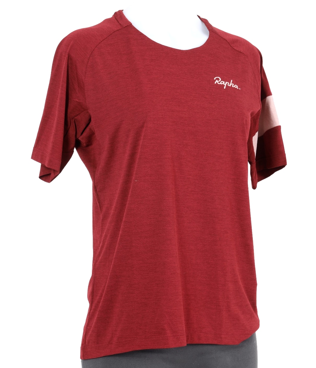 Rapha Trail Technical Short Sleeve Mountain Bike Jersey Women MEDIUM Red