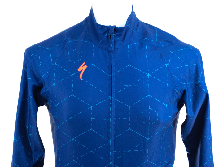 Specialized Deflect Lightweight Jacket Men MEDIUM Blue Road Bike Gravel Mountain