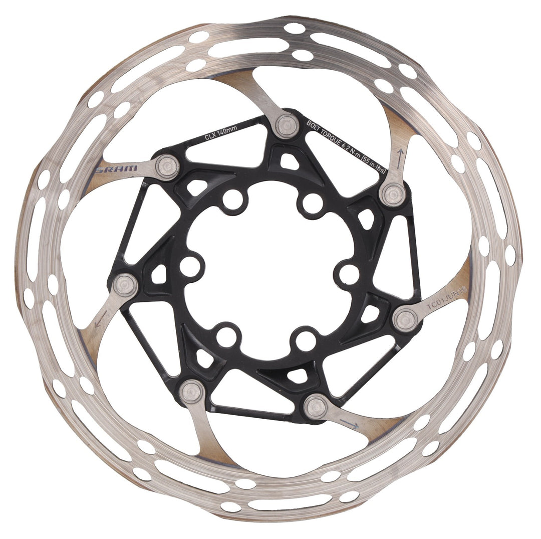 SRAM CenterLine X Disc Brake Rotor 140mm CLX 6 Bolt Cross MTB 2-Piece Bike XC DH