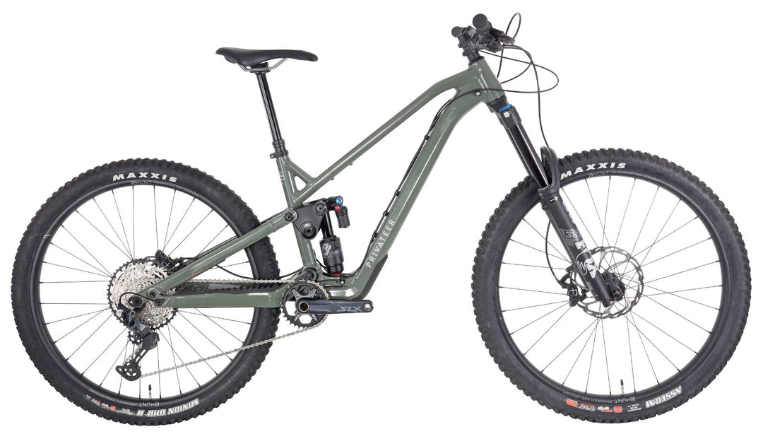 Privateer 161 Gen2 Alloy 29" Enduro Mtn Bike 1x 12s P2 MD Green Fox Shimano 2024
