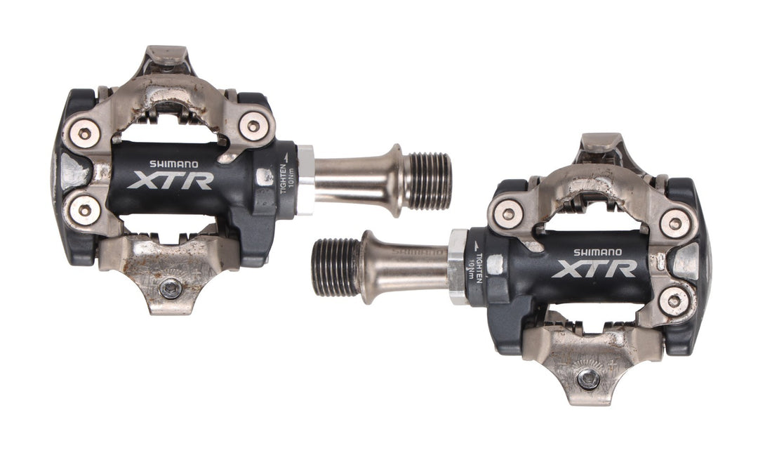 Shimano XTR PD-M970 SPD Clipless Mountain Bike Pedals 9/16" w/Cleats Gravel MTB