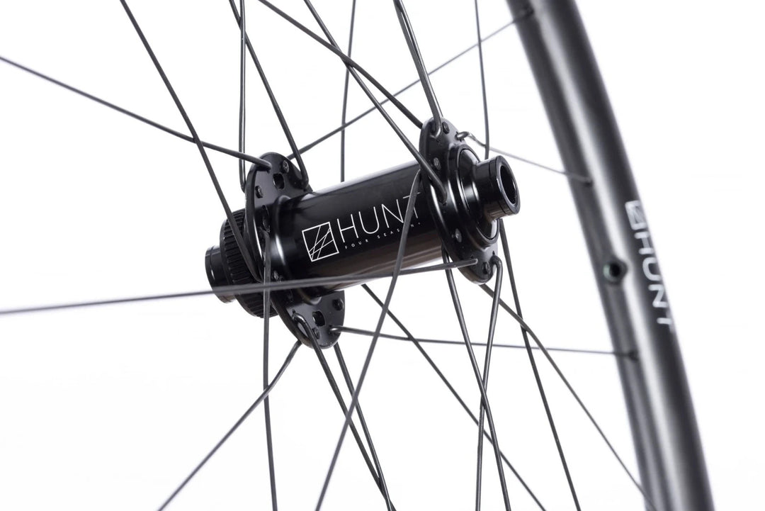 HUNT 30 Carbon All Road CL Disc Tubeless 12x 100 FRONT Wheel 700c Gravel Cross