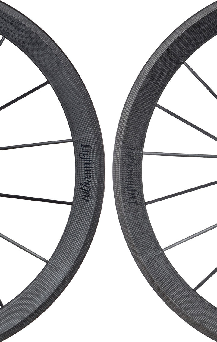 Lightweight Meilenstein Obermayer Carbon Tubular Wheelset 11 Spd HG 700c Rim QR