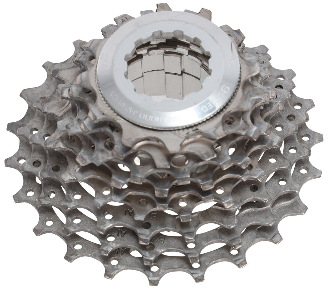 Shimano Dura-Ace CS-7700 9 Speed Road Bike Cassette 12-23T Titanium Cogs HG