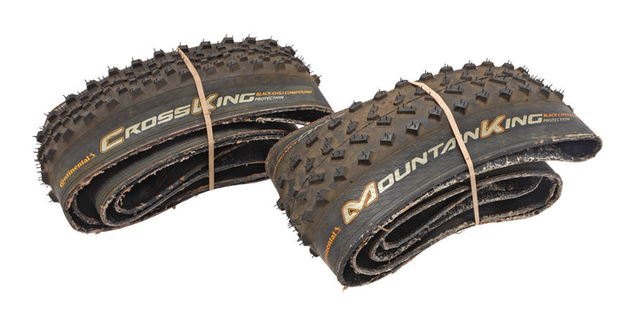 Continental Cross & Mountain King Tubeless Mountain Bike Tires PAIR 29 x 2.3" XC