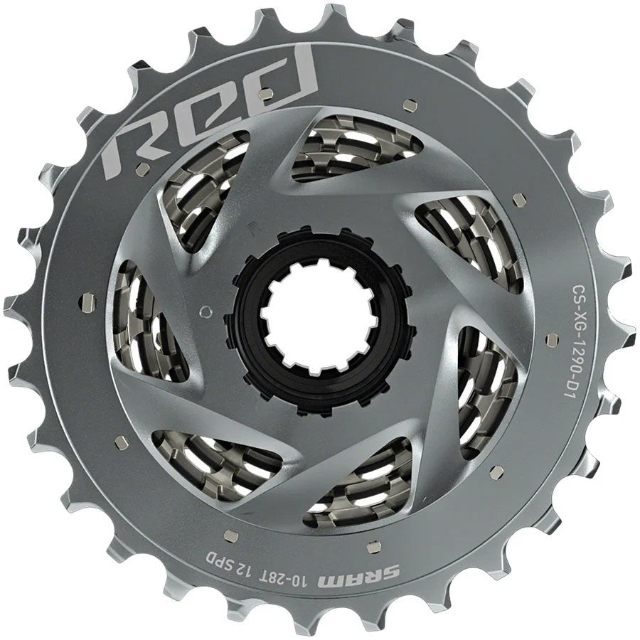 SRAM Red XG-1290-D1 AXS 12 Speed Road Bike Cassette 10-28T XDR Triathlon