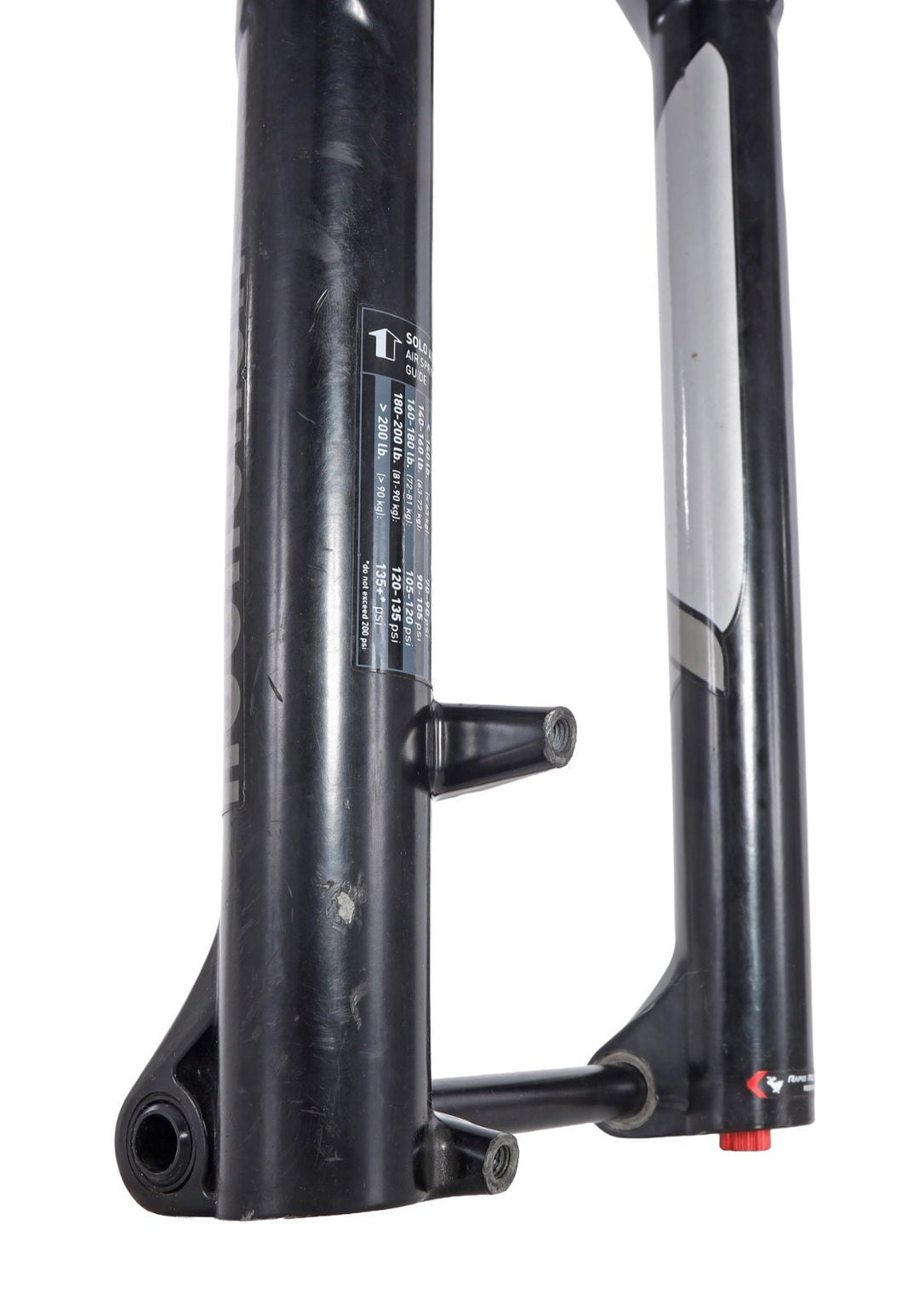 RockShox Bluto RL Fatbike Air Fork 100mm 26" 15x 150mm 51mm Rake Winter MTB