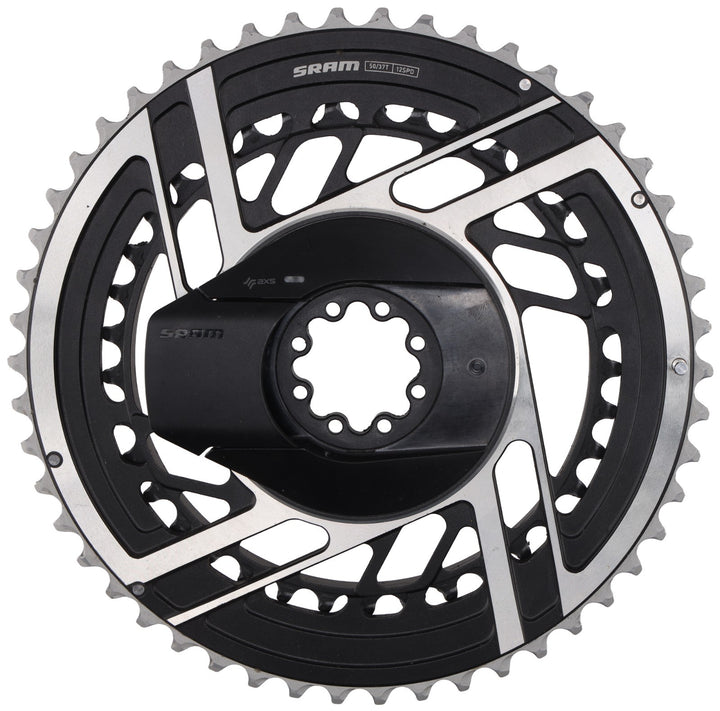 SRAM Red E1 AXS 2x 12 Speed Road Bike Power Meter Chainring Kit 50/37T Triathlon