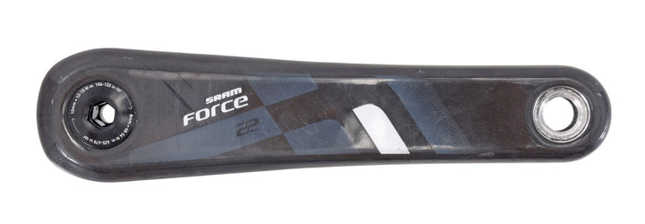 SRAM Force 22 Carbon Road Bike Crank Arm 172.5mm LEFT Double Gravel Cyclocross