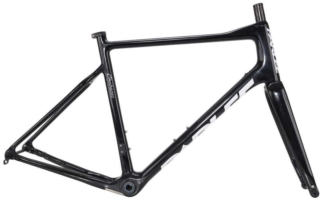 Parlee Chebacco Carbon Gravel Bike Disc Frameset XL BLACK/WHITE 700c T/A 2018
