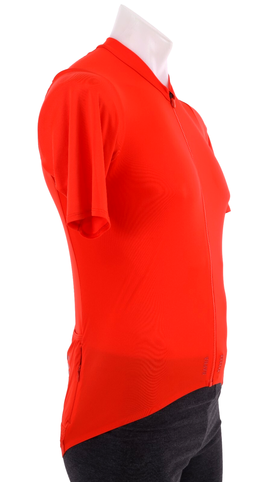 Rapha Pro Team Fly Weight Short Sleeve Jersey Men LARGE Orange Road Bike Gravel