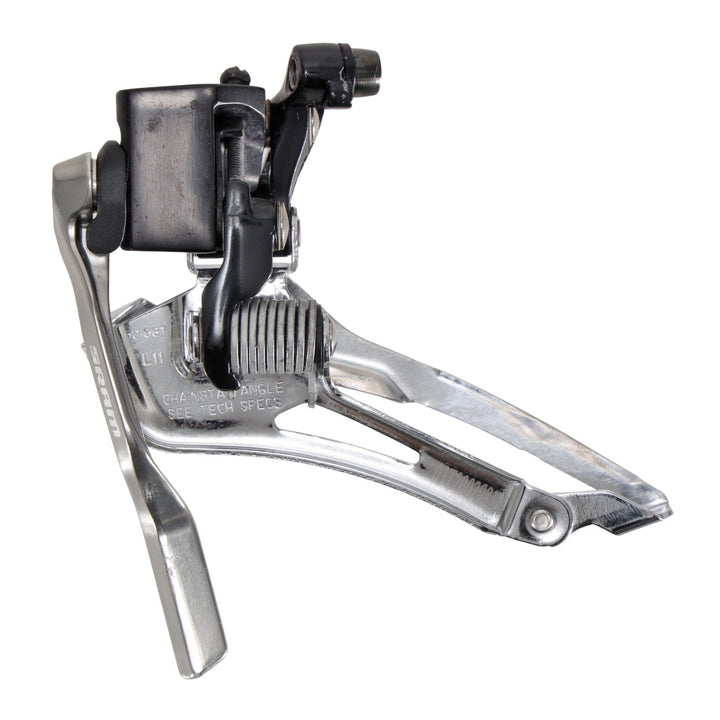 SRAM Red Yaw 2 x 10 Speed Road Bike Front Derailleur Braze-On w/ Chain Spotter