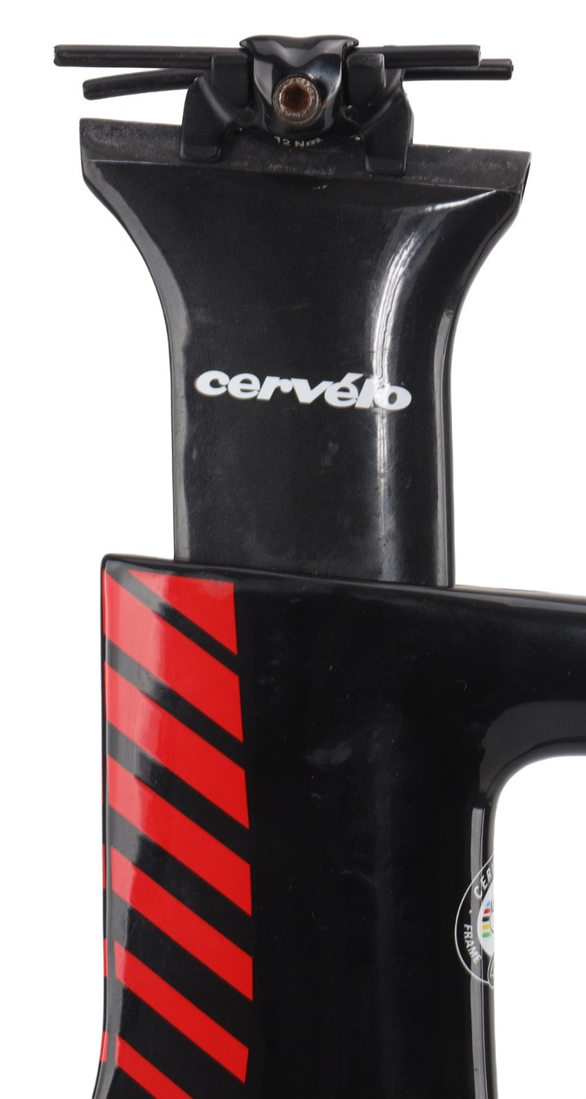 Cervelo P3 Carbon Aero Time Trial Bike Frameset 58cm BLACK/GREY 700c Rim QR 2018