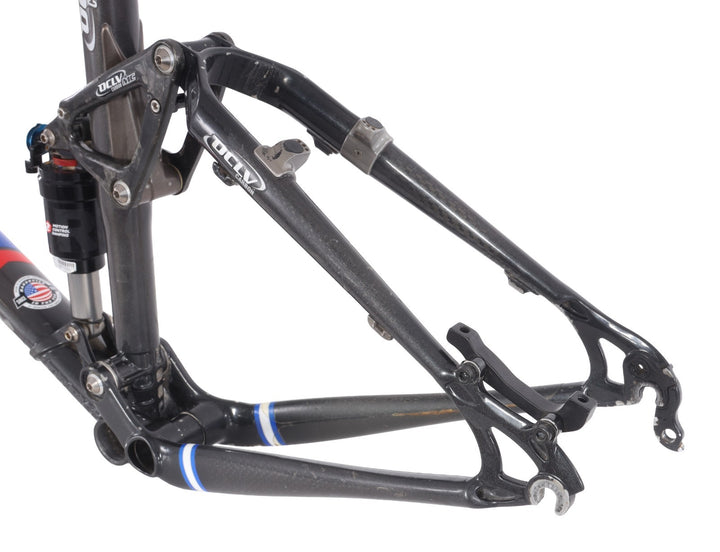 Trek Top Fuel Team Issue 110 OCLV Carbon Mtn Bike Frameset 26" LARGE Silver 2005