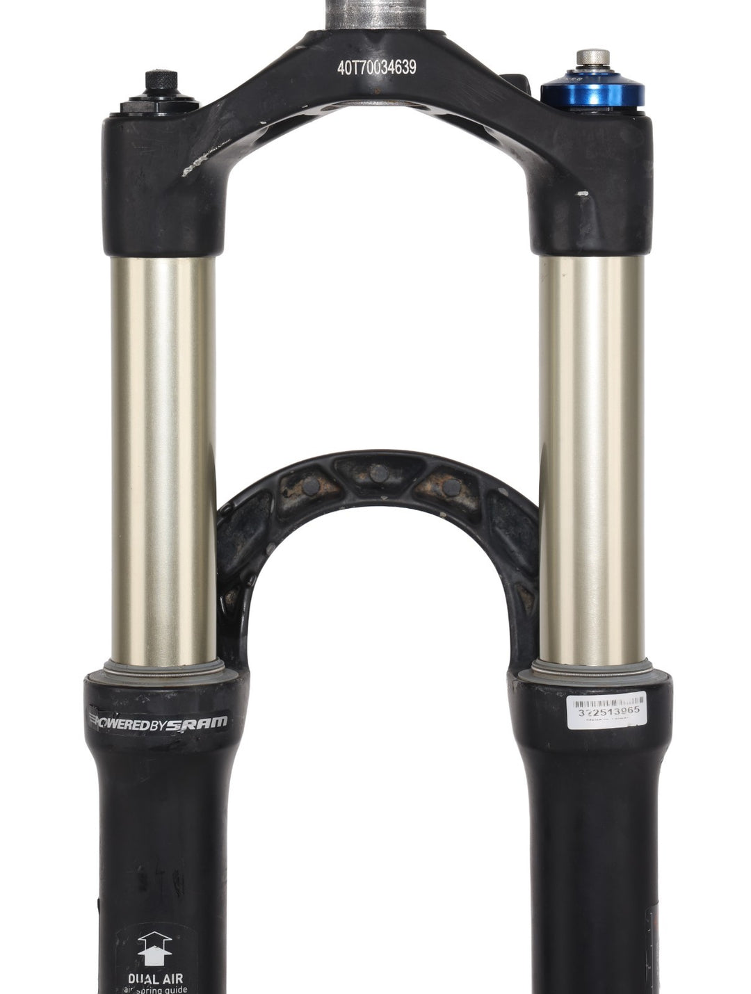 RockShox Reba Team Mtn Bike 26" Dual Air Fork 115mm Travel 1-1/8" Remote QR Disc