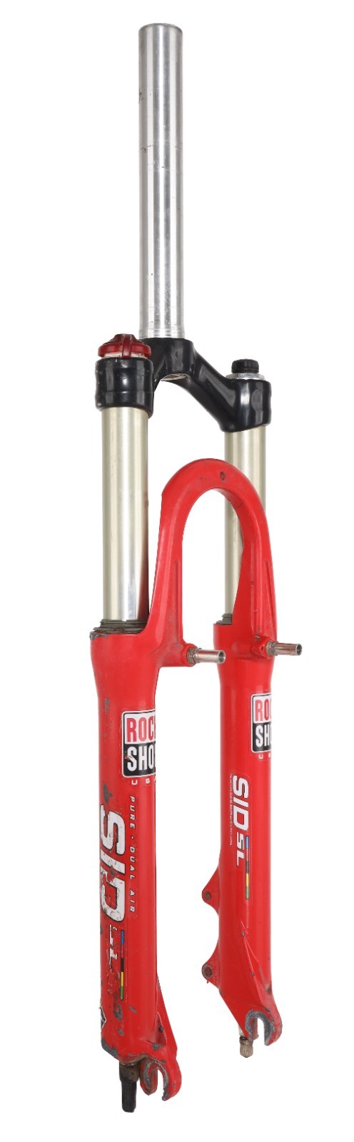 RockShox SID SL 26" Mtn Bike PURE Dual Air Fork 63/80mm 1-1/8" QR V-Brake Disc