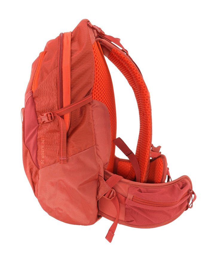 Helly Hansen Generator 20 Hiking Backpack Deep Canyon RED Adventure
