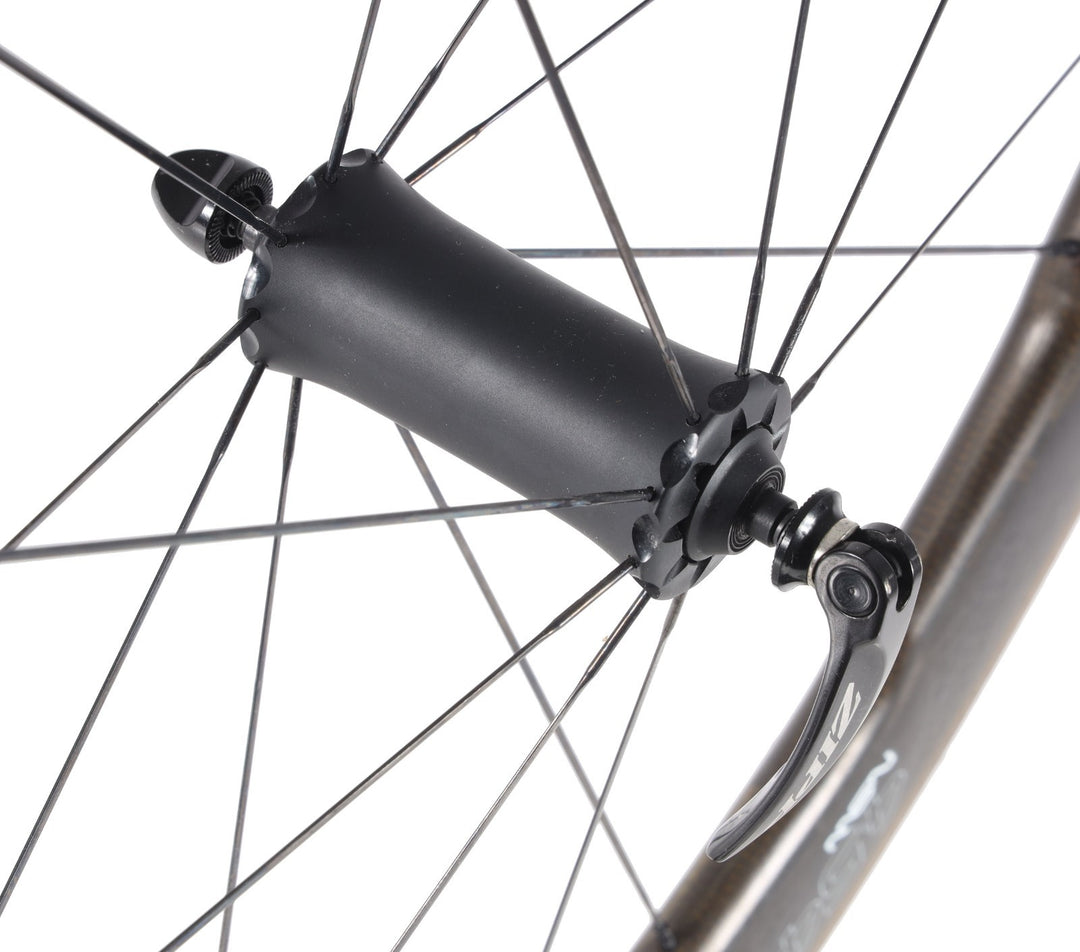 Zipp 454 NSW Carbon Clincher Road Wheelset Shimano 11 Spd 700c Rim Brake QR Race